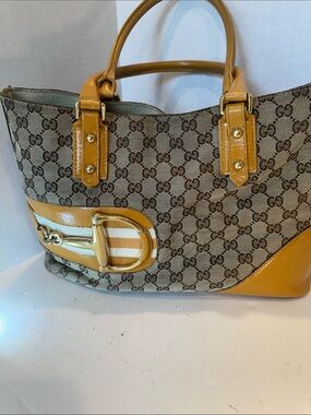 Gucci Horsebit Monogram Shoulder Bag 
Former Project Piece 
Customized